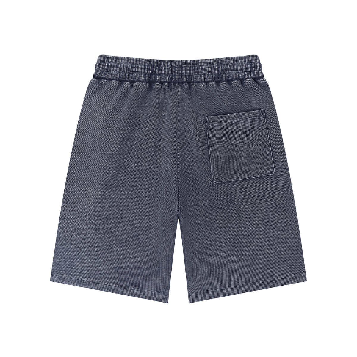 The Mekanix - Mineral Wash Waffle Knit Shorts