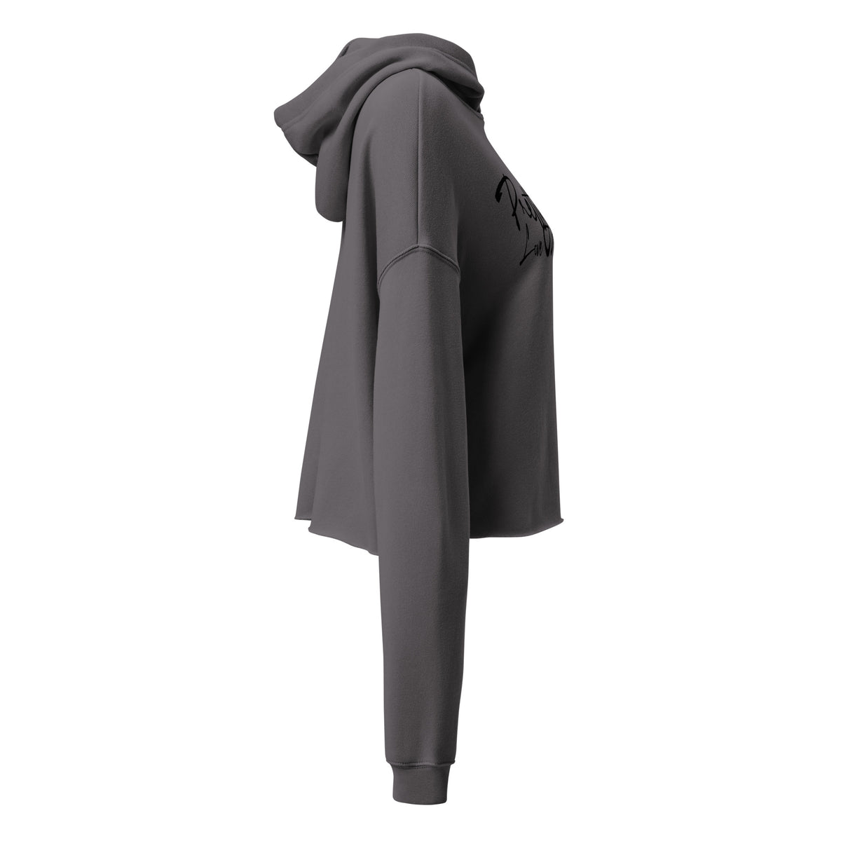 The Mekanix - Pretty Chick Love Mob Music Crop Hoodie