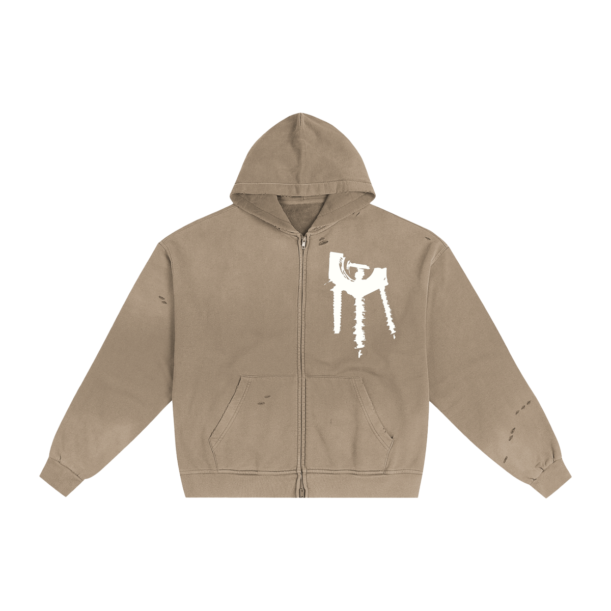 The Mekanix - Under The Hood 2 Sun-Faded Zip Hoodie