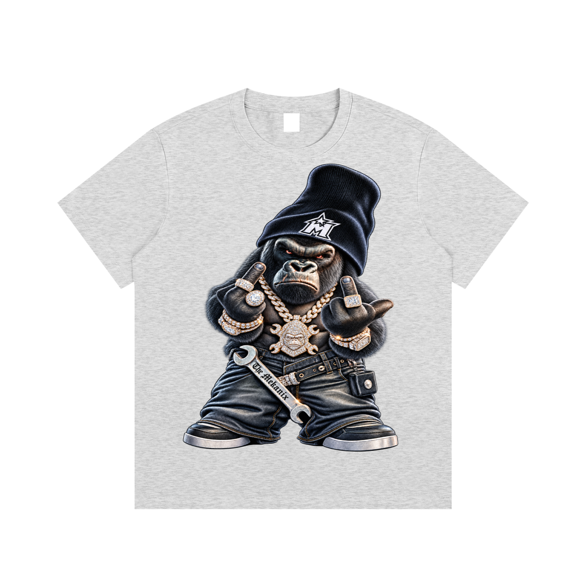 The Mekanix - Gorilla Wrench Mad Gorilla T-Shirt