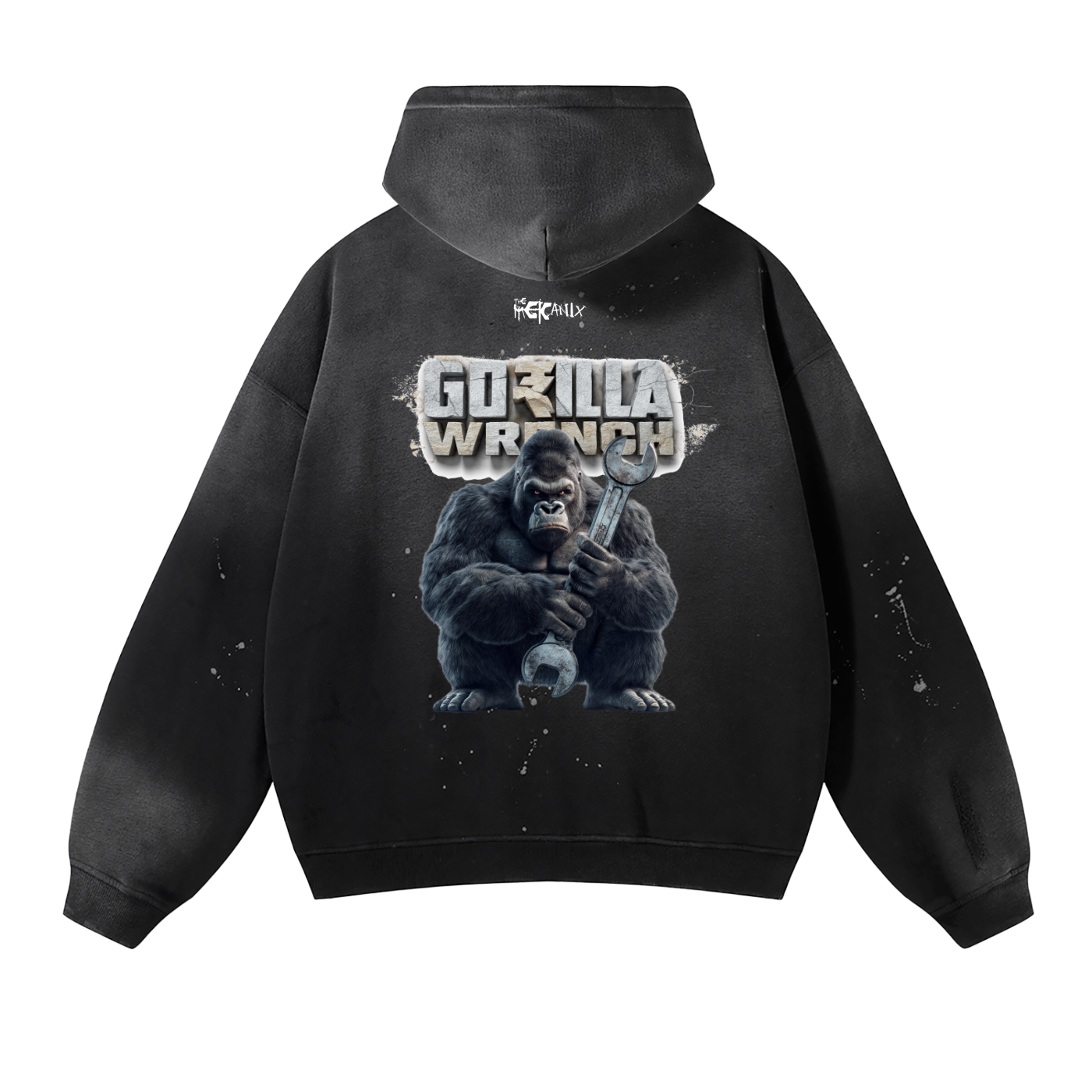 The Mekanix Gorilla Wrench Vintage Hoodie