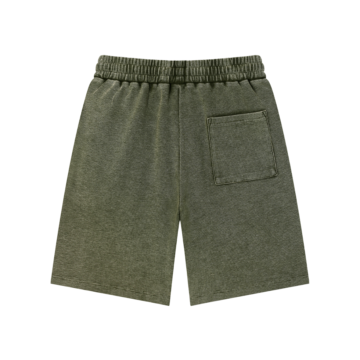 The Mekanix - Mineral Wash Waffle Knit Shorts