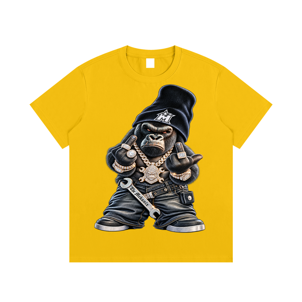 The Mekanix - Gorilla Wrench Mad Gorilla T-Shirt