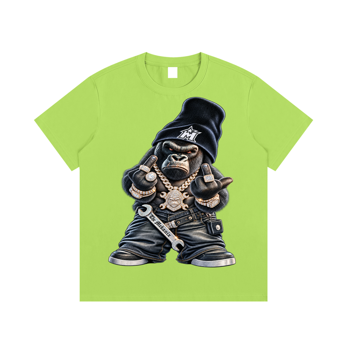 The Mekanix - Gorilla Wrench Mad Gorilla T-Shirt