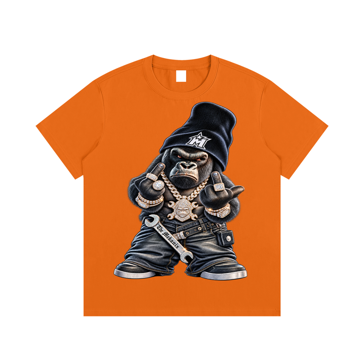 The Mekanix - Gorilla Wrench Mad Gorilla T-Shirt