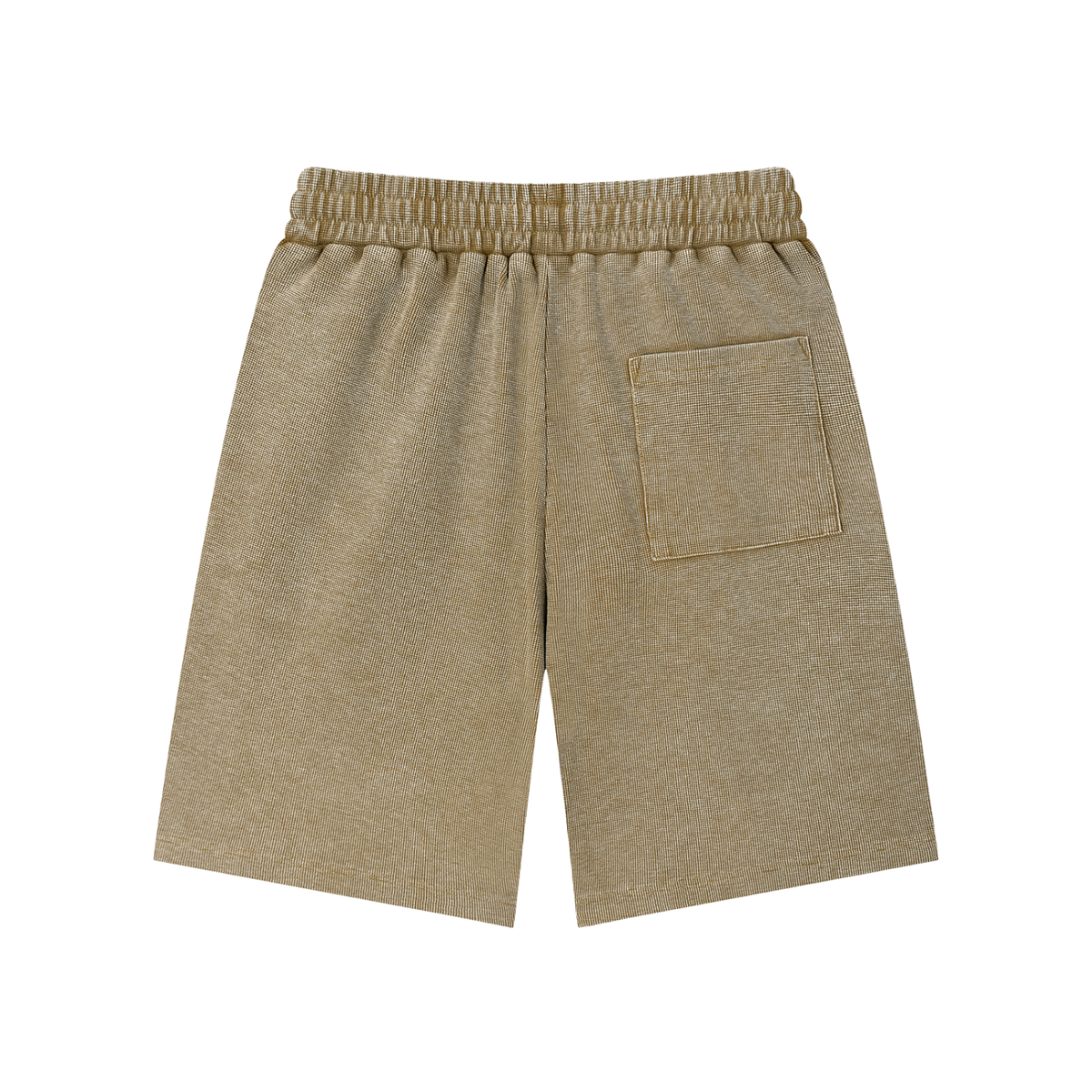 The Mekanix - Mineral Wash Waffle Knit Shorts