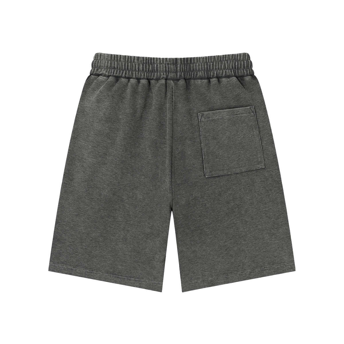The Mekanix - Mineral Wash Waffle Knit Shorts