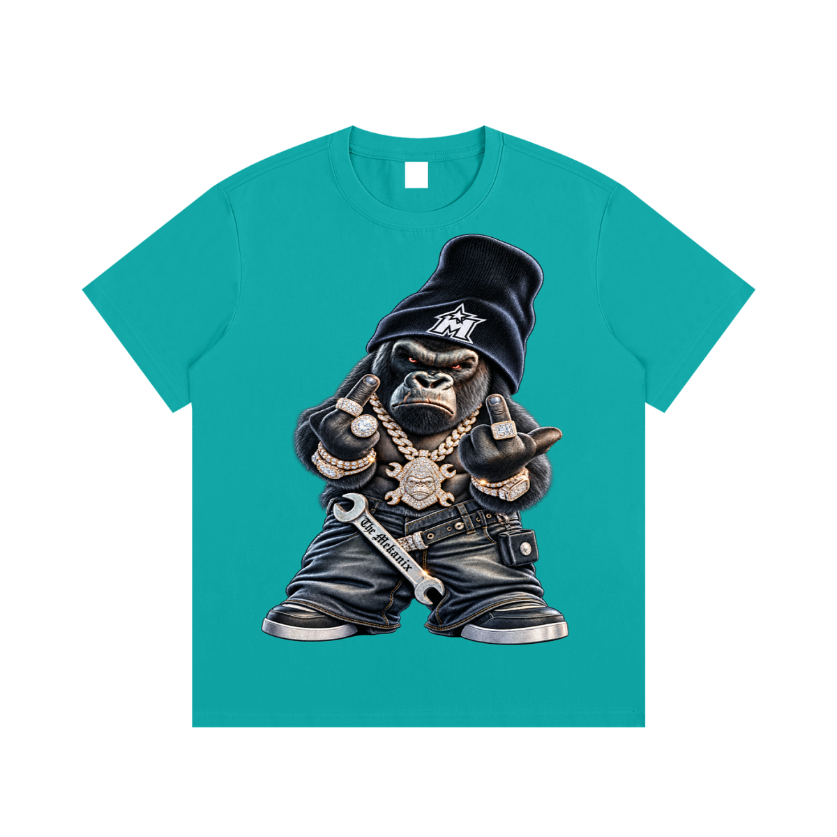 The Mekanix - Gorilla Wrench Mad Gorilla T-Shirt
