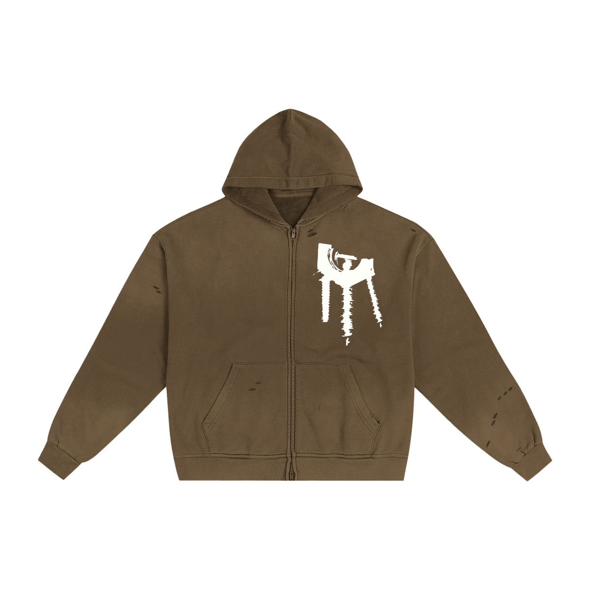 The Mekanix - Under The Hood 2 Sun-Faded Zip Hoodie