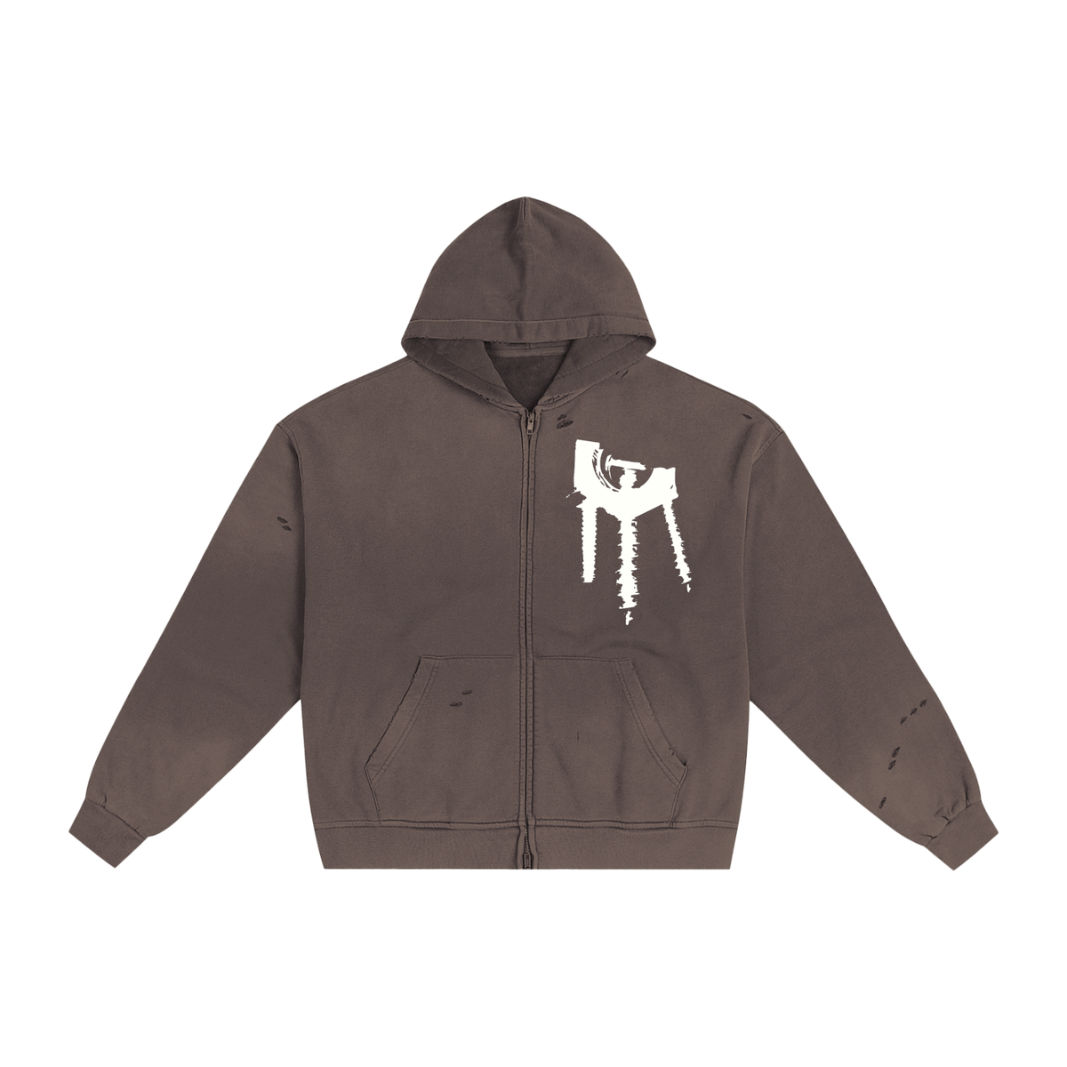 The Mekanix - Under The Hood 2 Sun-Faded Zip Hoodie