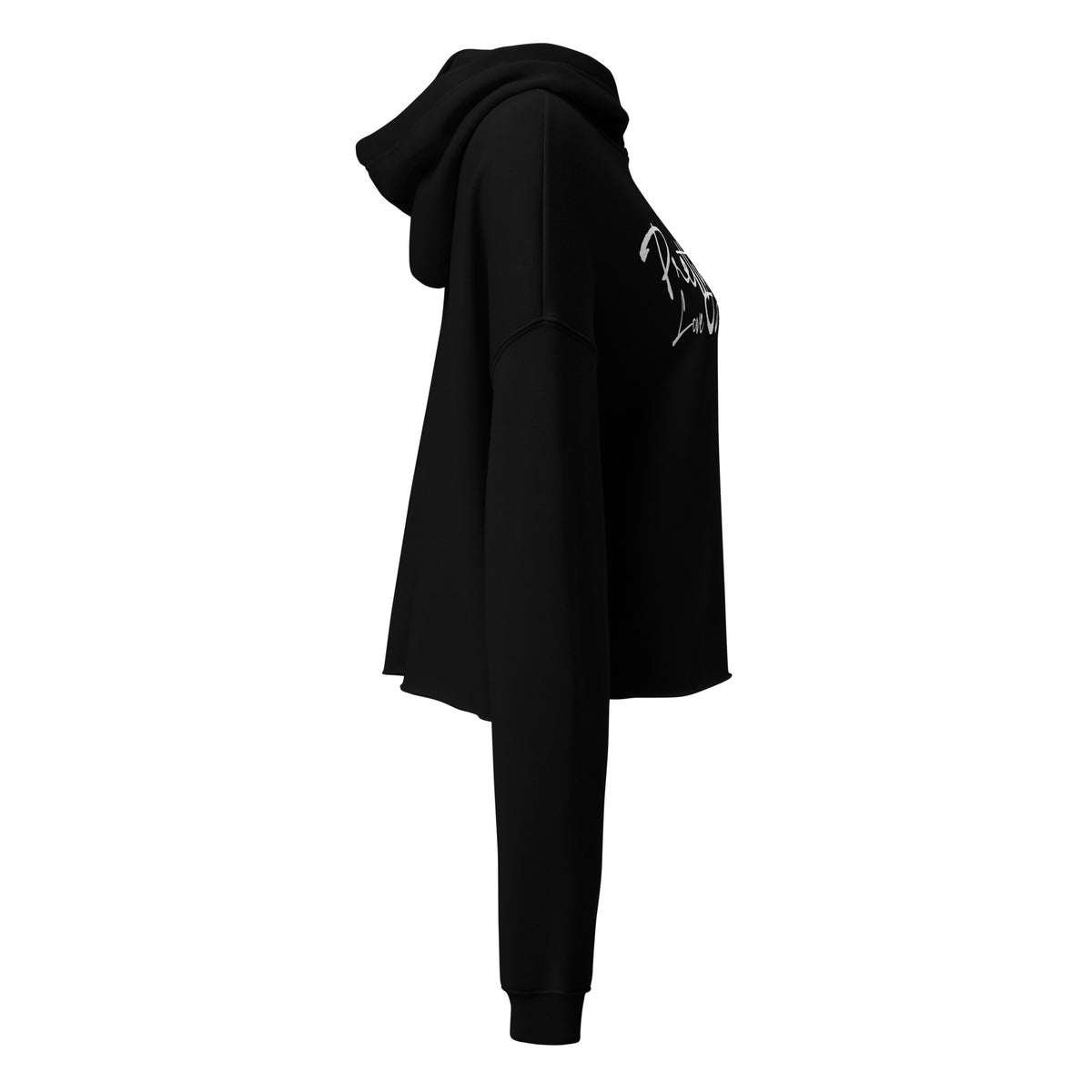 The Mekanix - Pretty Chick Love Mob Music Crop Hoodie