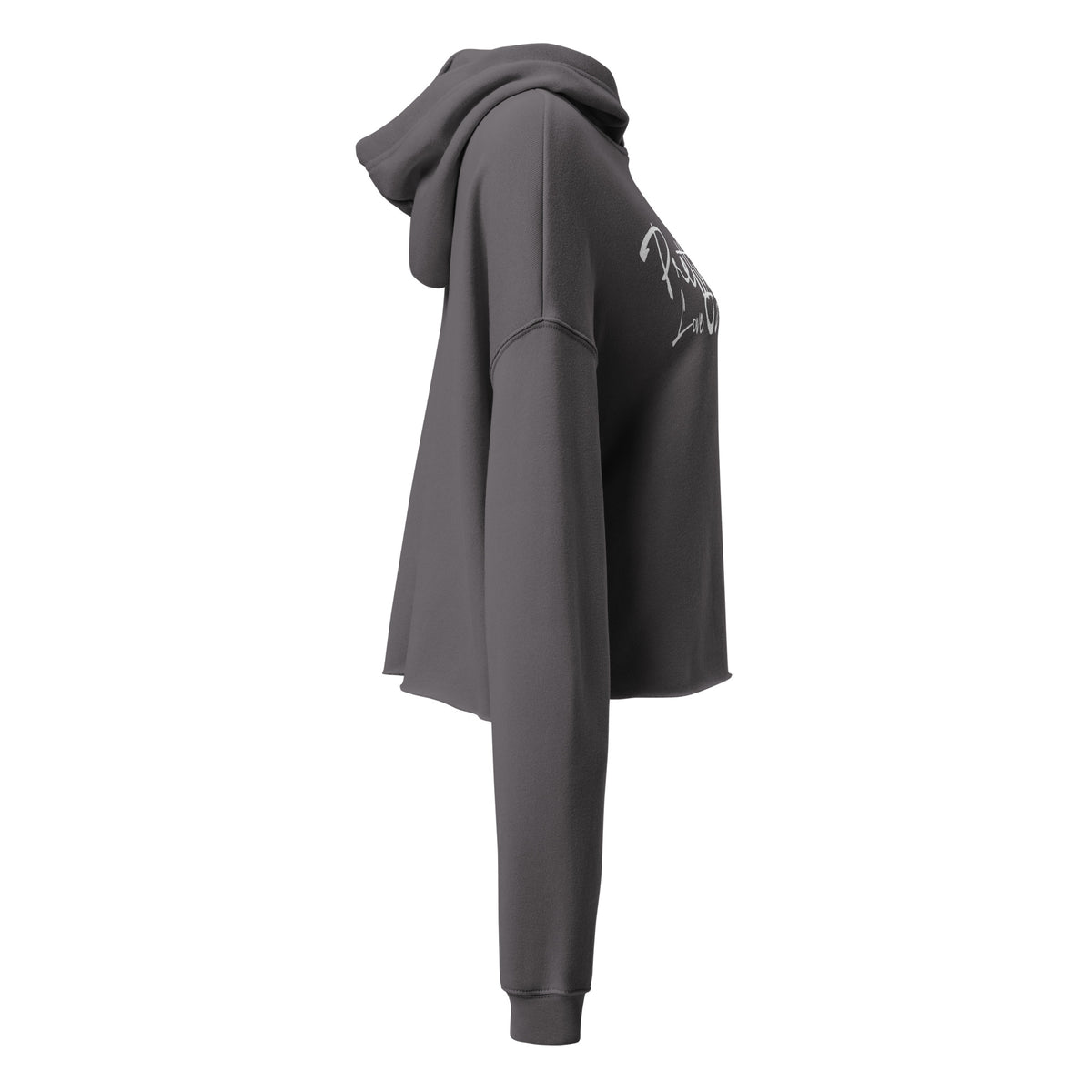 The Mekanix - Pretty Chick Love Mob Music Crop Hoodie